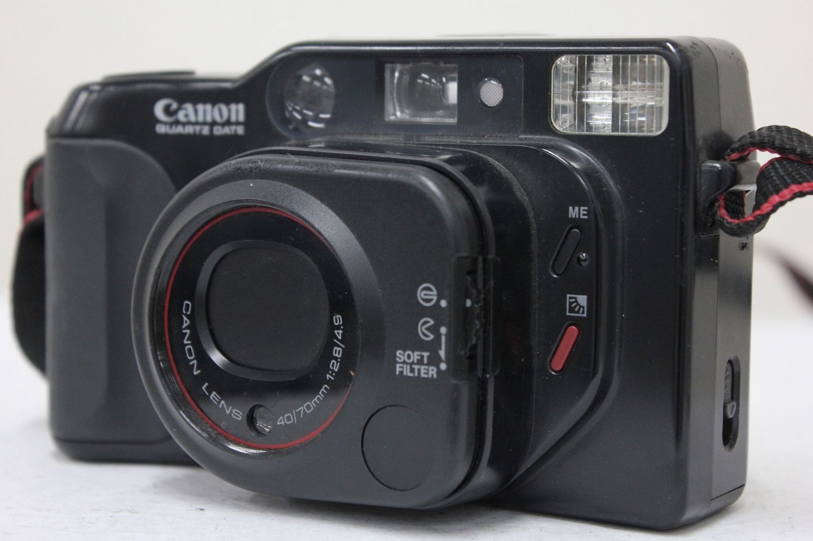 キャノン Canon Autoboy TELE QUARTZ DATE 40 70 mm F 2 8 4 9 コンパクトカメラ e 4534