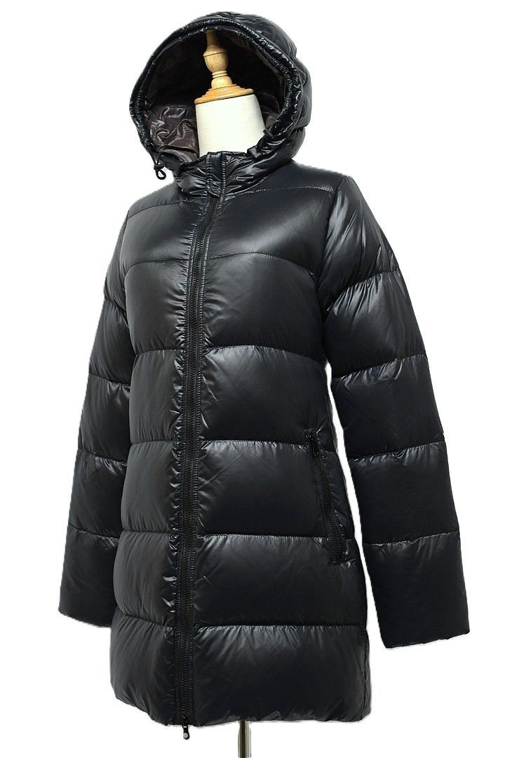 美品デュベティカ　カシミヤ混 ラクーンファー ダウンコート ダウンジャケット　M C520 DUVETICA Kappa ダウンコート ラクーンファー 40 青緑 - メルカリ