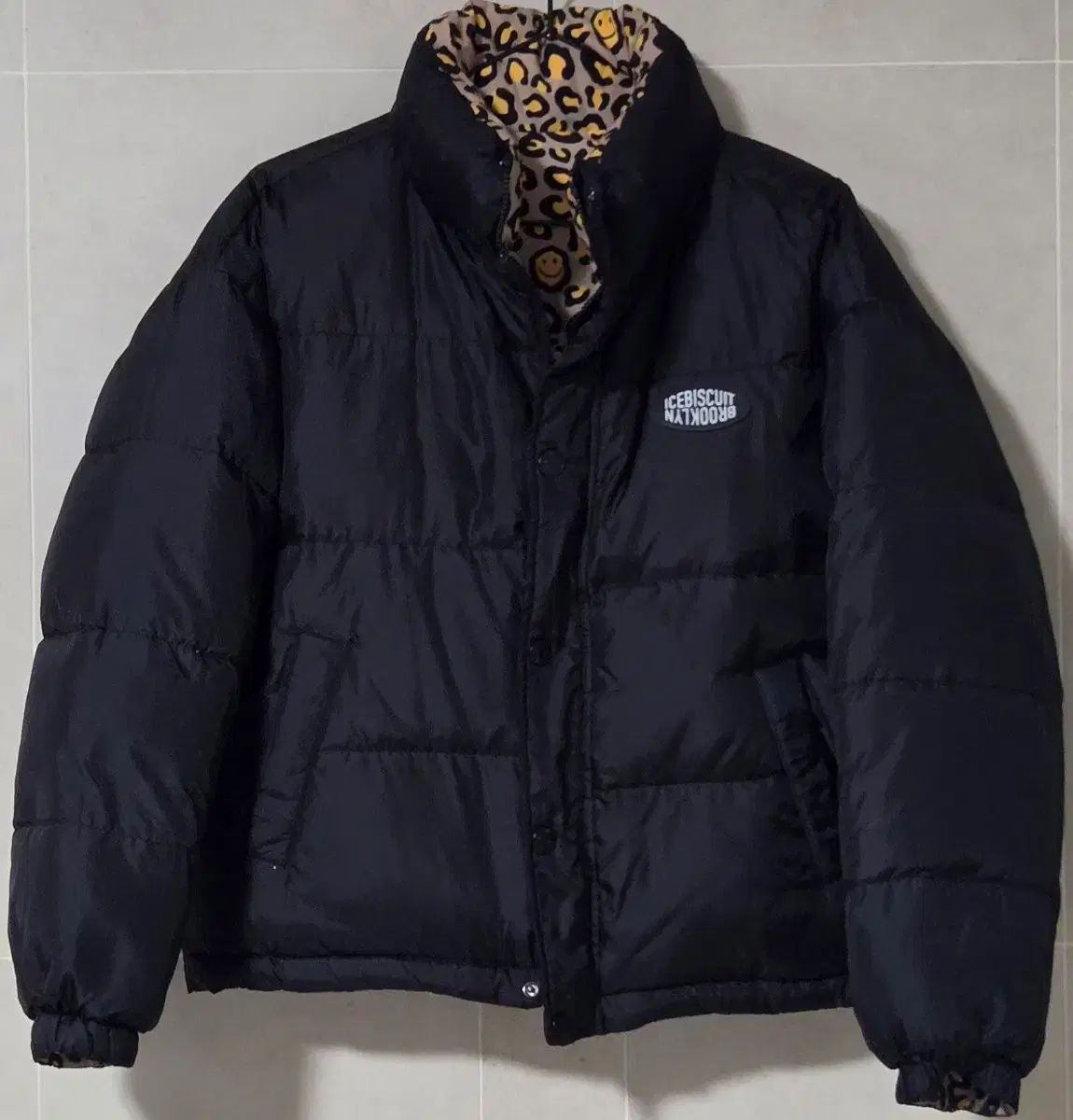 アイスビスケット リバーシブル ダウン サイズ165