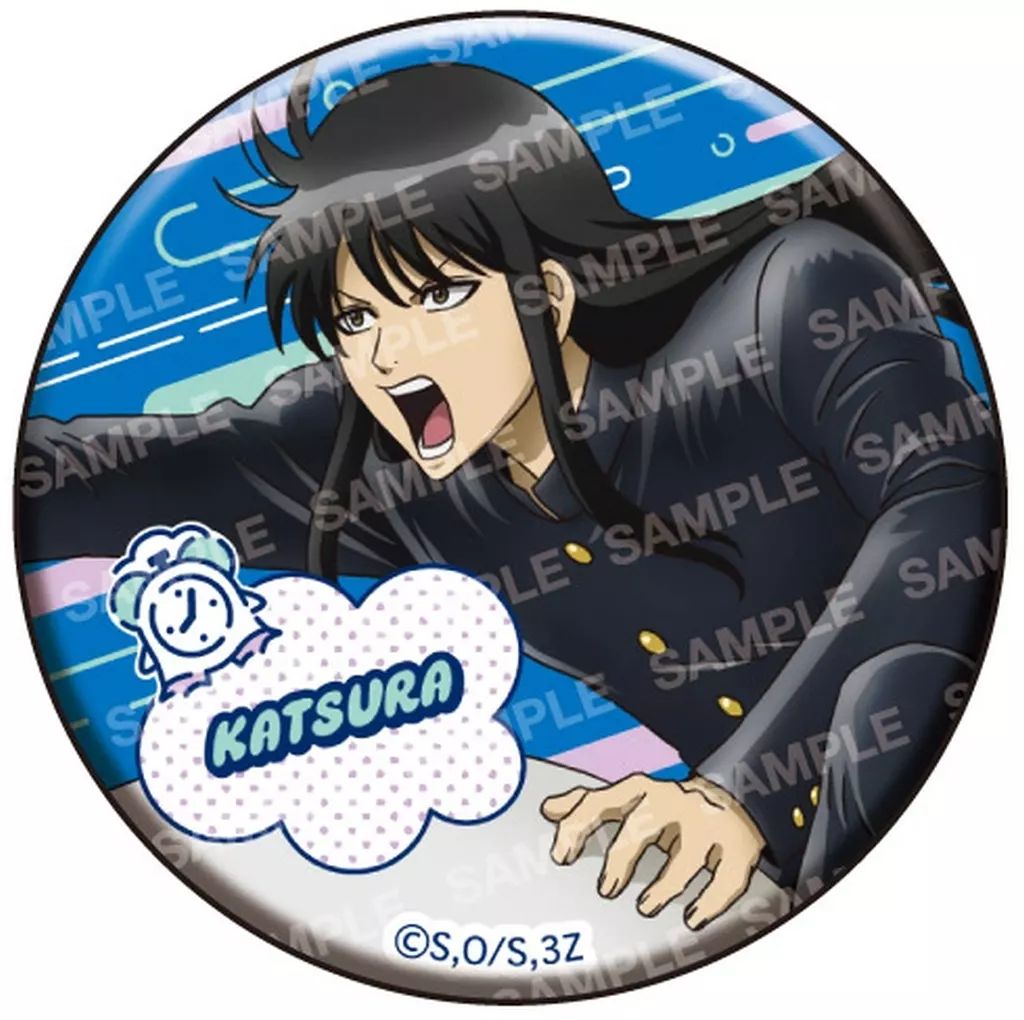 中古】バッジ・ビンズ 桂小太郎(フルカラー) 「3年Z組銀八先生 缶