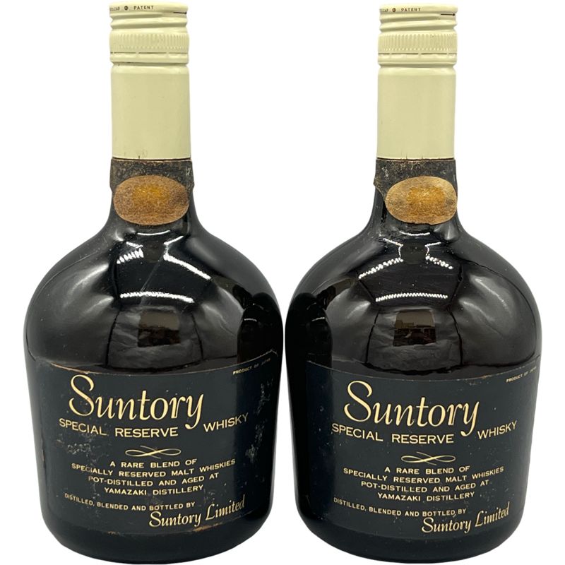 古酒　サントリースペシャルリザーブ特級７０年記念　2本　&オールド特級　２本 サントリー スペシャル リザーブ 特級 70周年 2本 - メルカリ