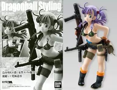 食玩 トレーディングフィギュア ドラゴンボールスタイリング ブルマ