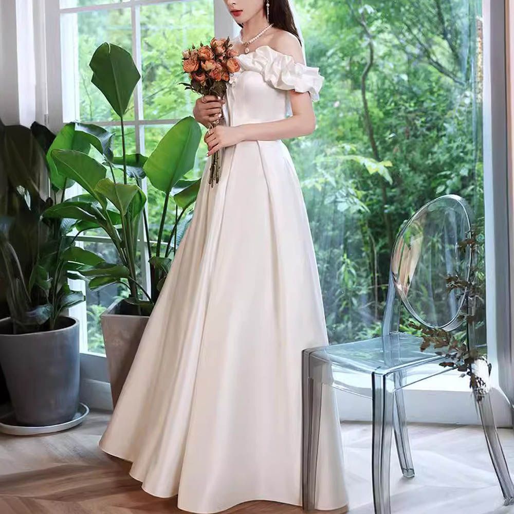 新品未使用ウェディングドレス 結婚式 披露宴 二次会 前撮り フォト