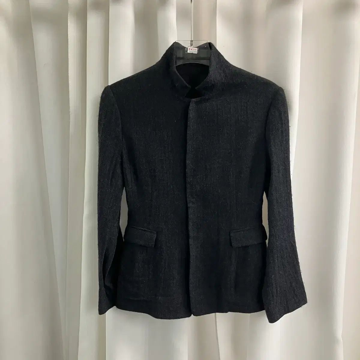 極美品】FOXEY フォクシー ワンピース 襟付き グレー サイズ38 【公式