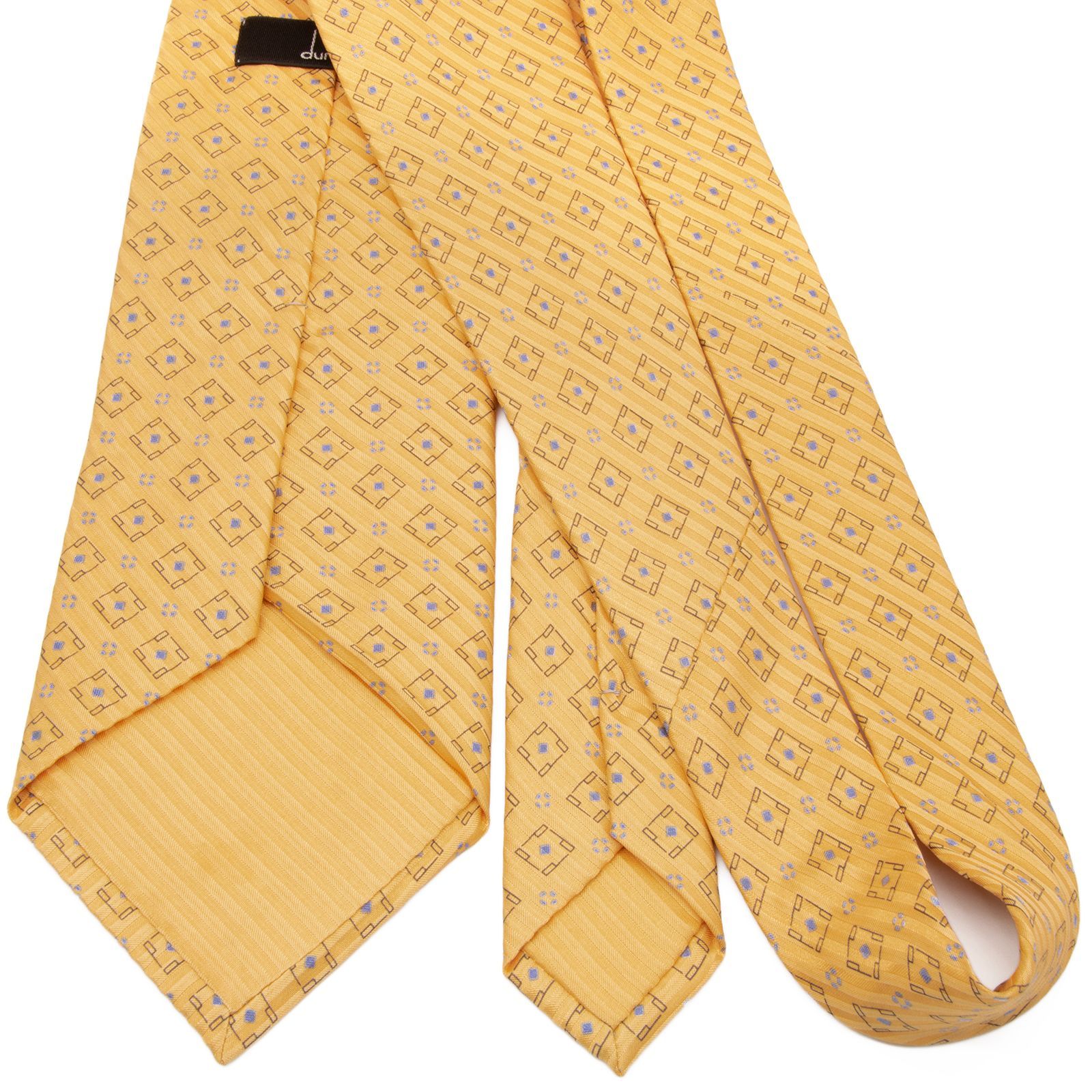 新品・未使用　ダンヒル　ネクタイ　小紋　ジャガード　ビジネス　ハイブランド　高級 送料無料 ダンヒル ネクタイ ワイドタイ ジャガードタイ 新品 メンズ