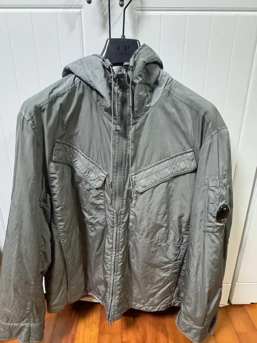 C P Company シー ピー カンパニー クロムR オーバーサイズシャツ ダウン フーディー L