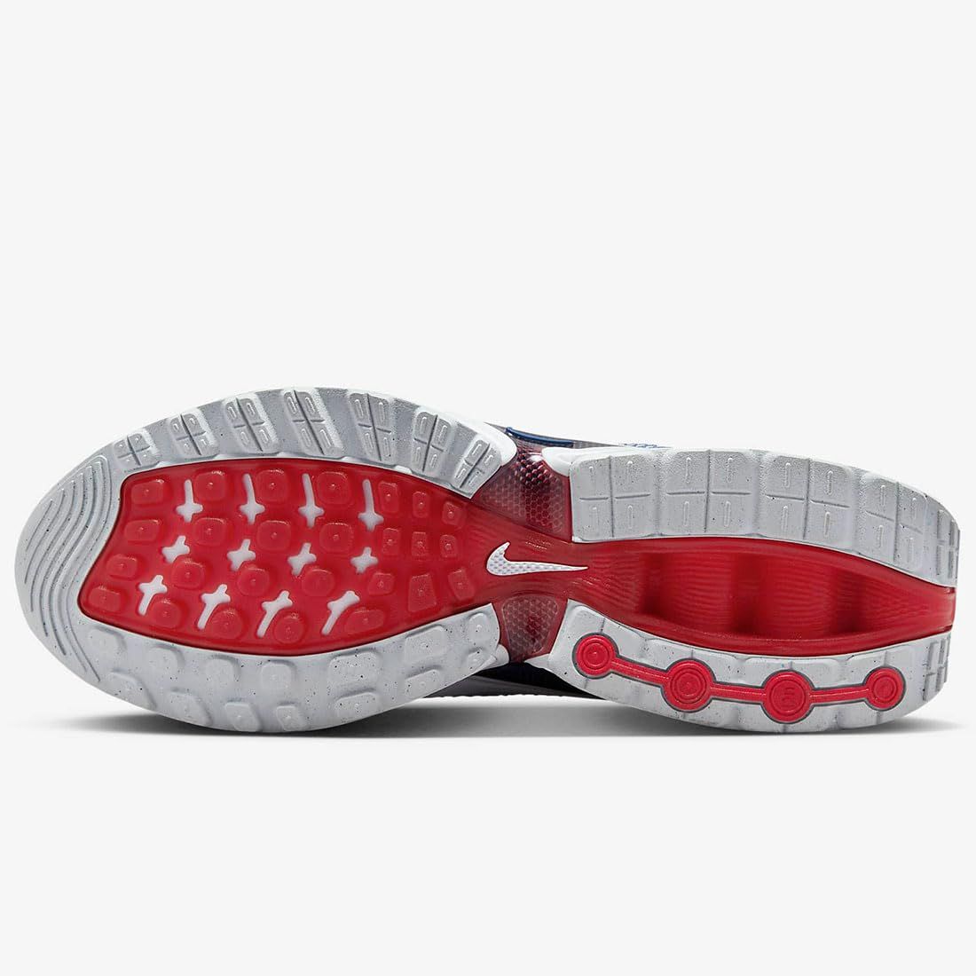  ナイキ エア マックス DN AIR MAX ホワイト|ブルー|レッド FV 2250-100 24.0 cm トレイルランニングシューズ アウトドアシューズ