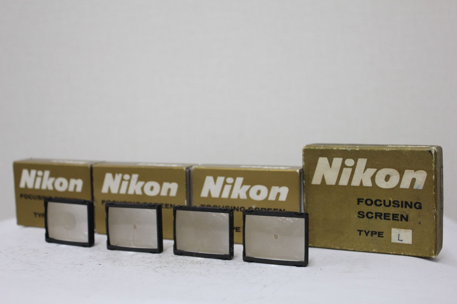 ニコン Nikon フォーカシングスクリーン Type E A R 4点セット 4551