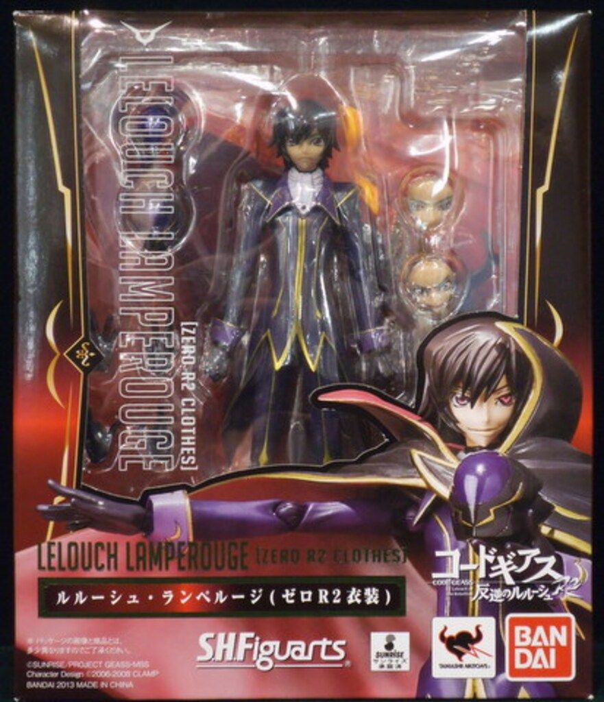 バンダイ S.H.Figuarts コードギアス 反逆のルルーシュ R2 ルルーシュ