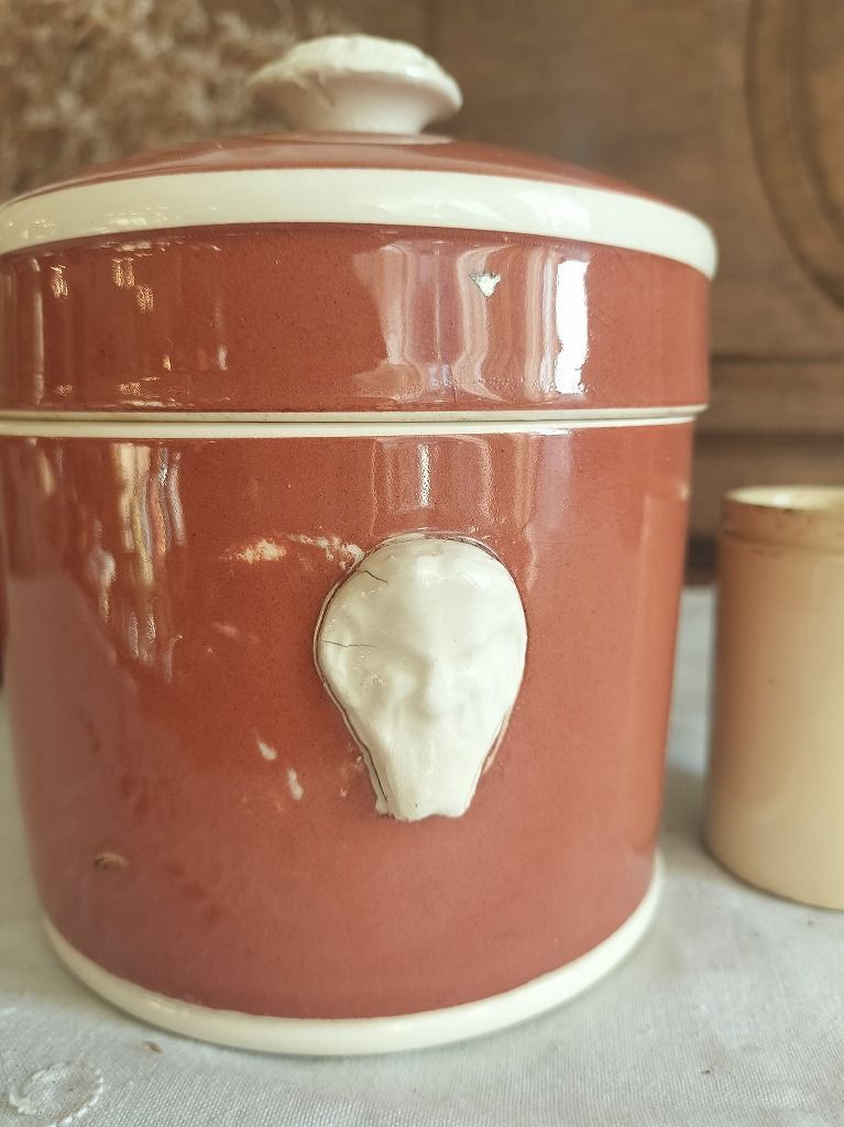 フランス アンティーク サルグミンヌ製 古い ポット 2点セット - メルカリ