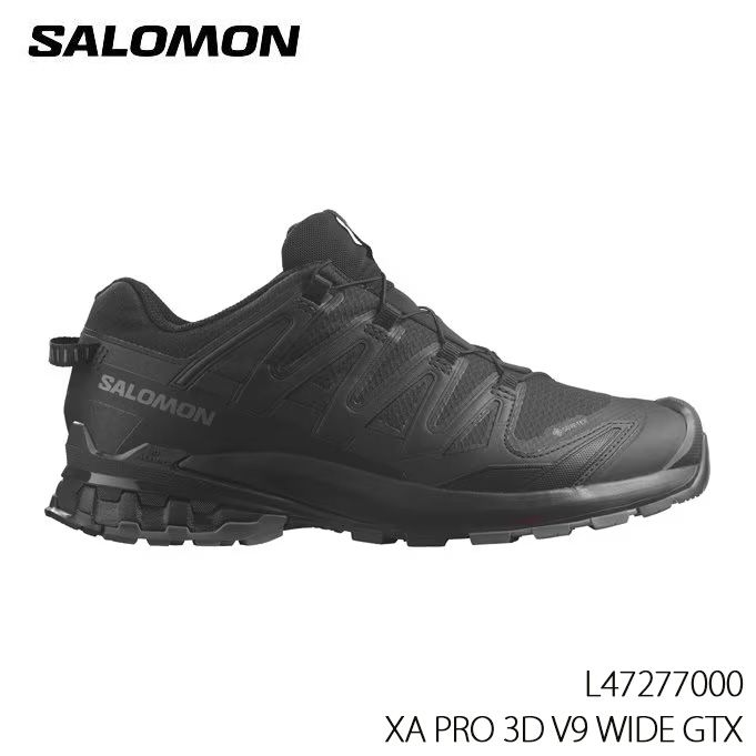 サロモン エックスエープロ 3D ゴアテックス ワイド スニーカー SALOMON XA PRO 3D V9 WIDE GTX L47277000