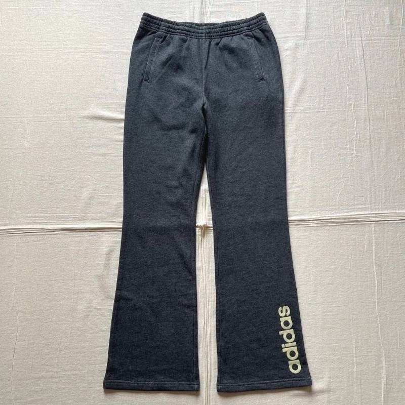 adidasビンテージ スラックスパンツ デッドストック 黒 L タグ付 レア