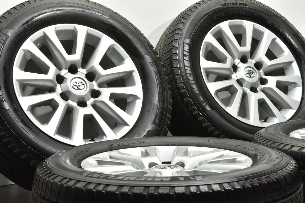 ホイールのみ販売 トヨタ 150 ランドクルーザープラド 18 in 7 5 J 25 PCD 139 265 60 R スタッドレス用にも