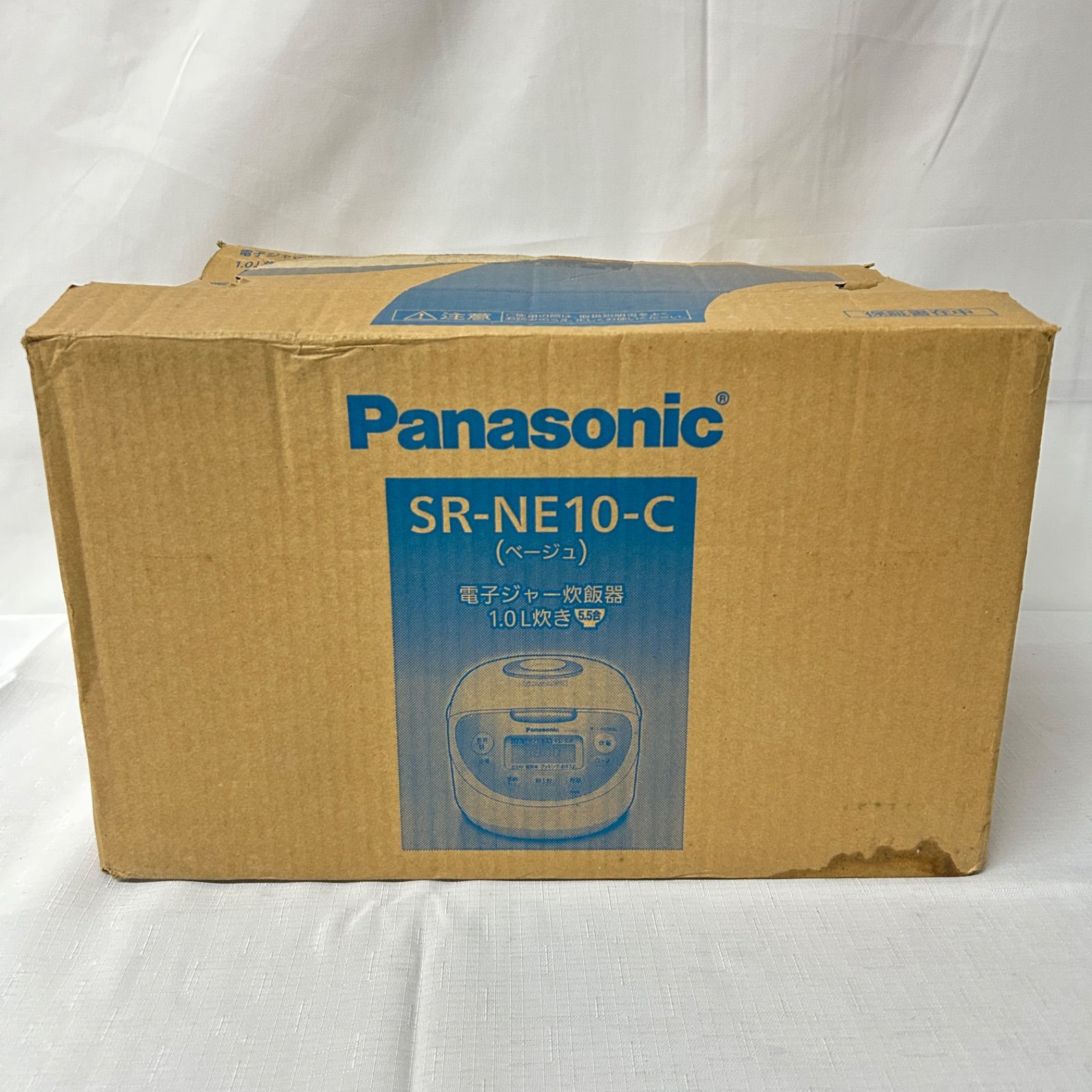 新品・未使用】Panasonic パナソニック 電子ジャー炊飯器 SR-NE10-C