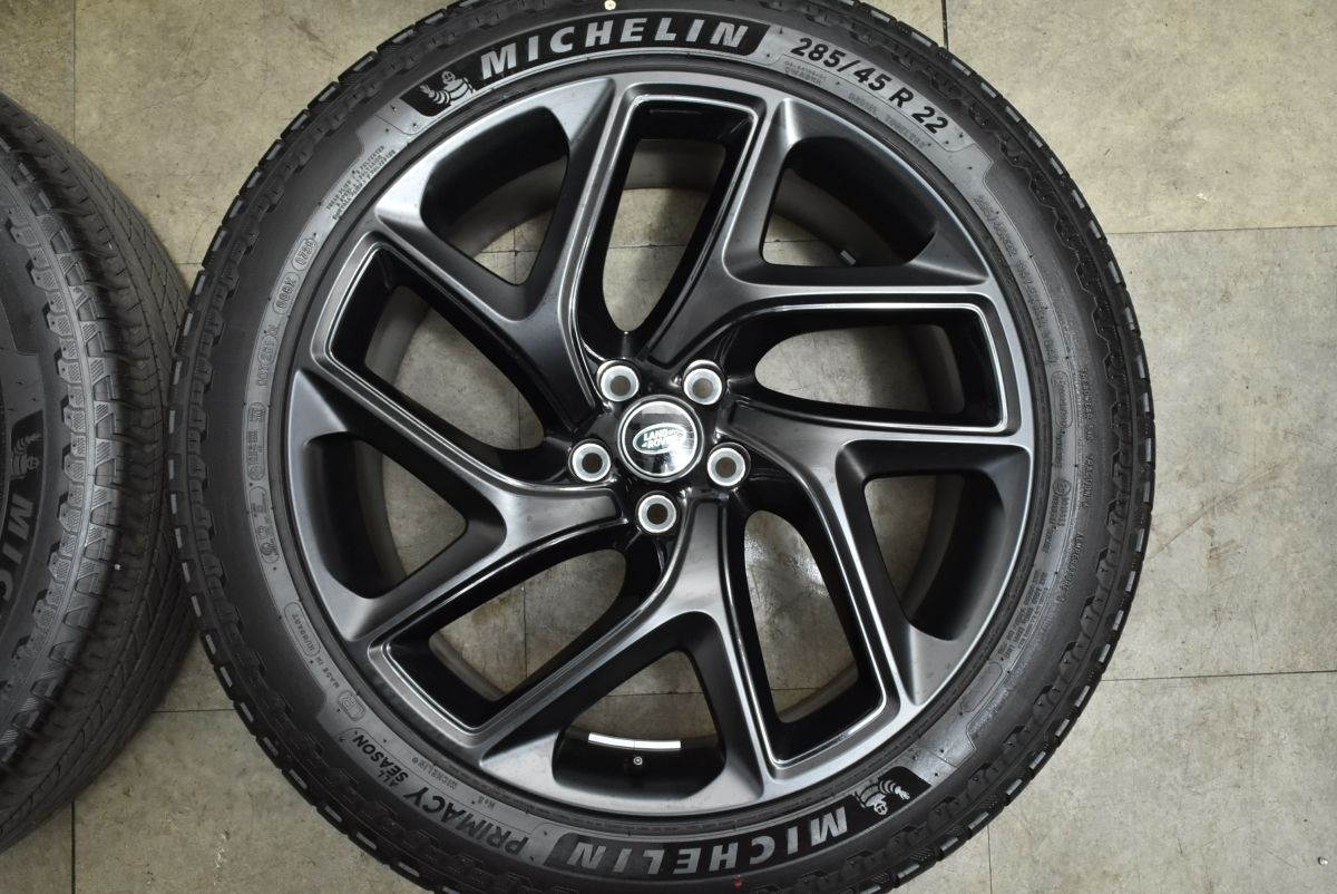  新車外し ランドローバー レンジローバースポーツ 22 in 9 5 J 42 PCD 120 プライマシーオールシーズン 285 45 R スタイル5131 22インチ タイヤ ホイールセット