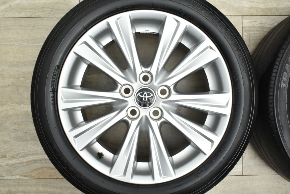  ホイールのみ発送可 トヨタ 30 アルファード ヴェルファイア 18 in 7 5 J PCD 114 3 トランパス R 235 50 スタッドレス用にも 18インチ タイヤ ホイールセット