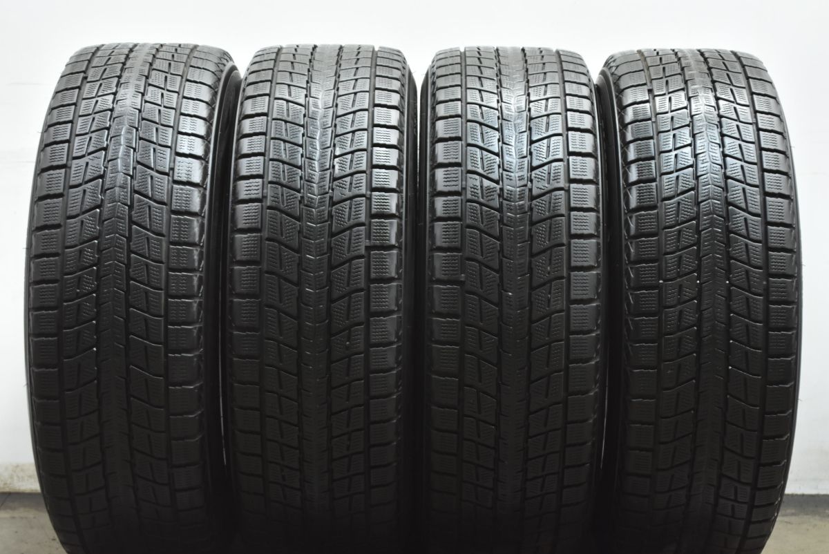  交換用に ストレンジャー 18 in 7 5 J 38 PCD 114 3 ダンロップ ウィンターマックス SJ 8 235 60 R RX NX エクストレイル CX 80 18インチ タイヤ ホイールセット