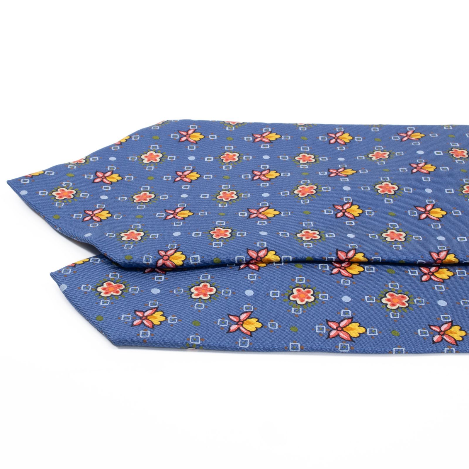 送料無料 エルメス ネクタイ ワイドタイ プリントタイ メンズ