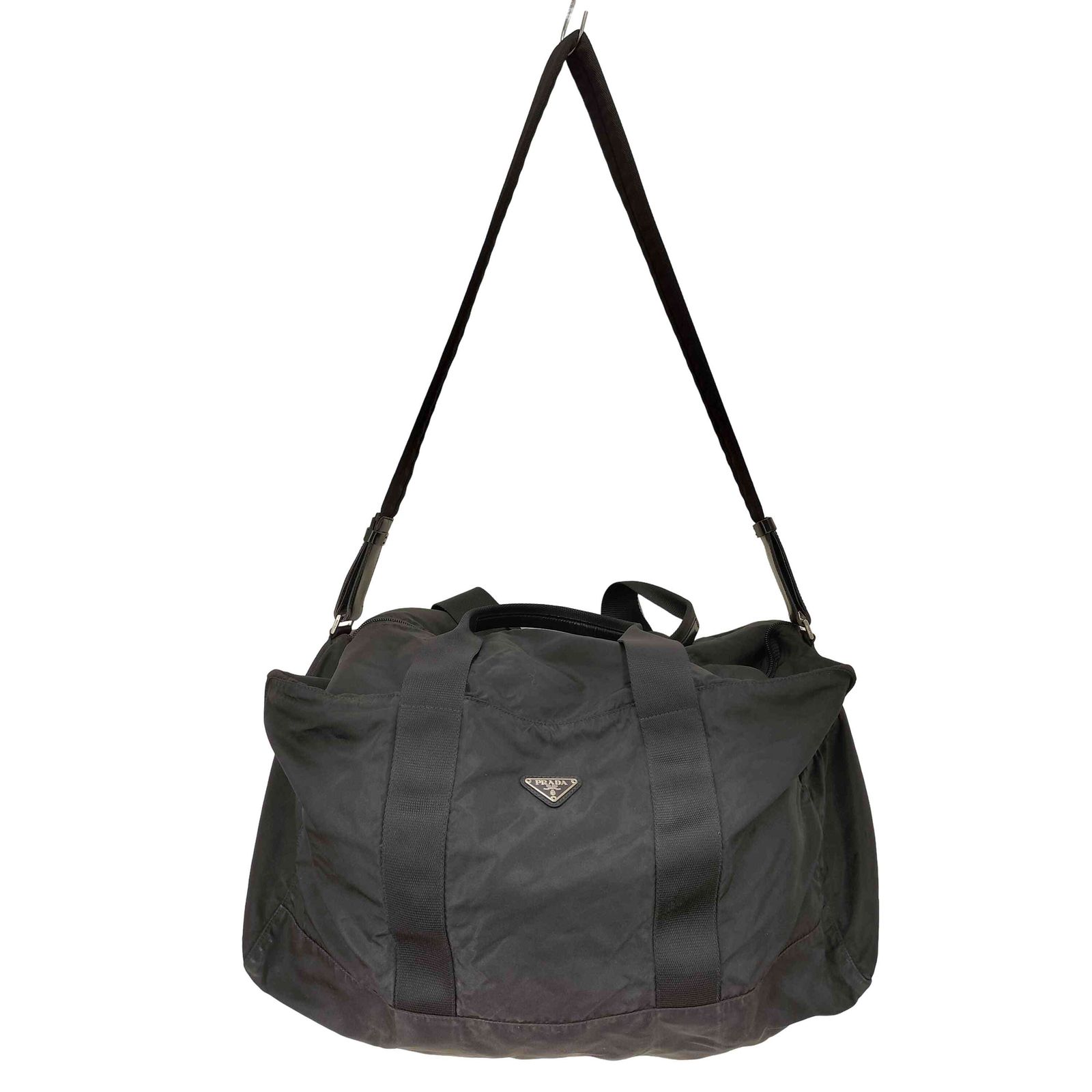 プラダ PRADA 2way ナイロン ボストンバッグ archive レディース 表記