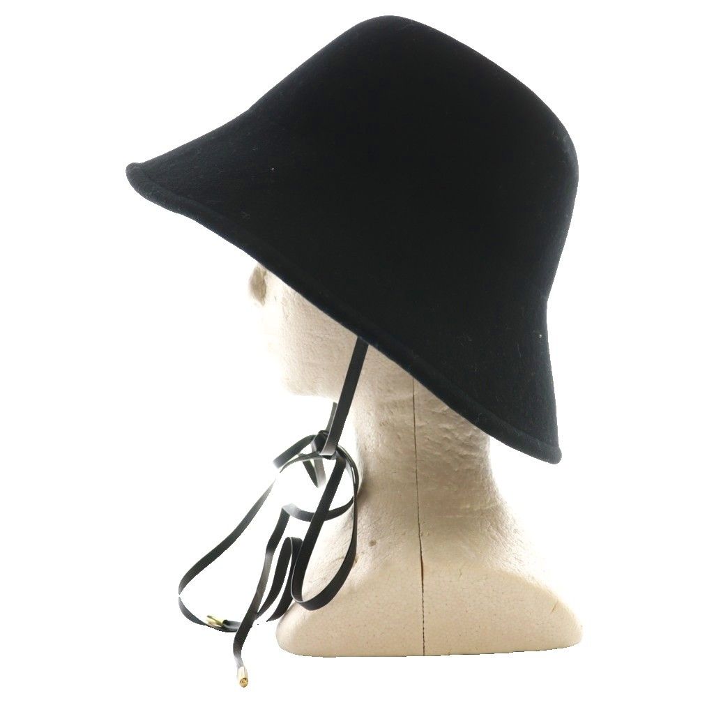エントワフェイン ENTWURFEIN ノエル Noel ハット 帽子 ウール 黒