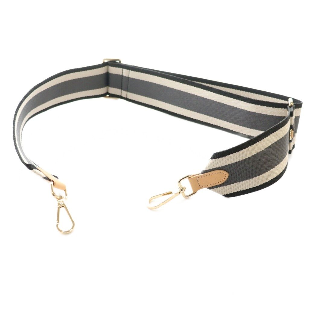 グッドグリーフ GOOD GRIEF ボーダーベルト Border Belt ショルダーストラップ マルチ 黒 ブラック グレー SS OS