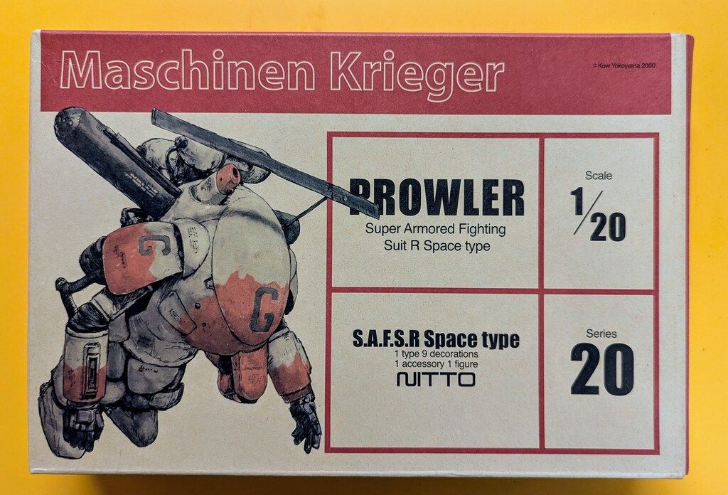 ニットー 1/20 SF3D(マシーネンクリーガー) プラウラー 1/20 SF3D