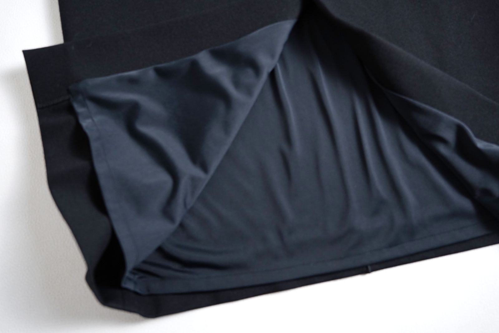  887 t LONDON マッキントッシュロンドン ストレッチポンチスカート 38 M ブラック その他 スカート