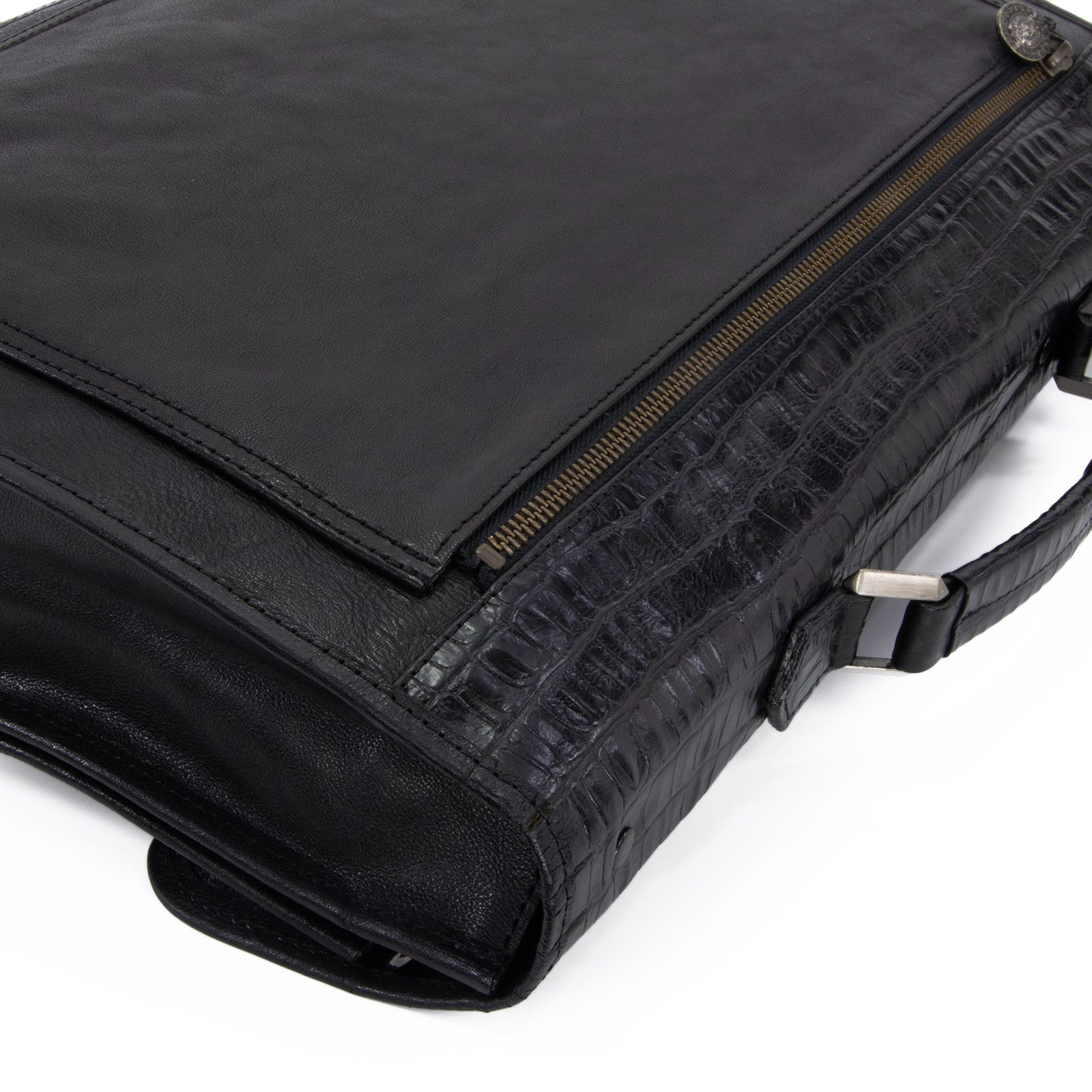 本物 送料無料 ヴェルサーチェ ハンドバッグ ビジネスバッグ ブリーフ