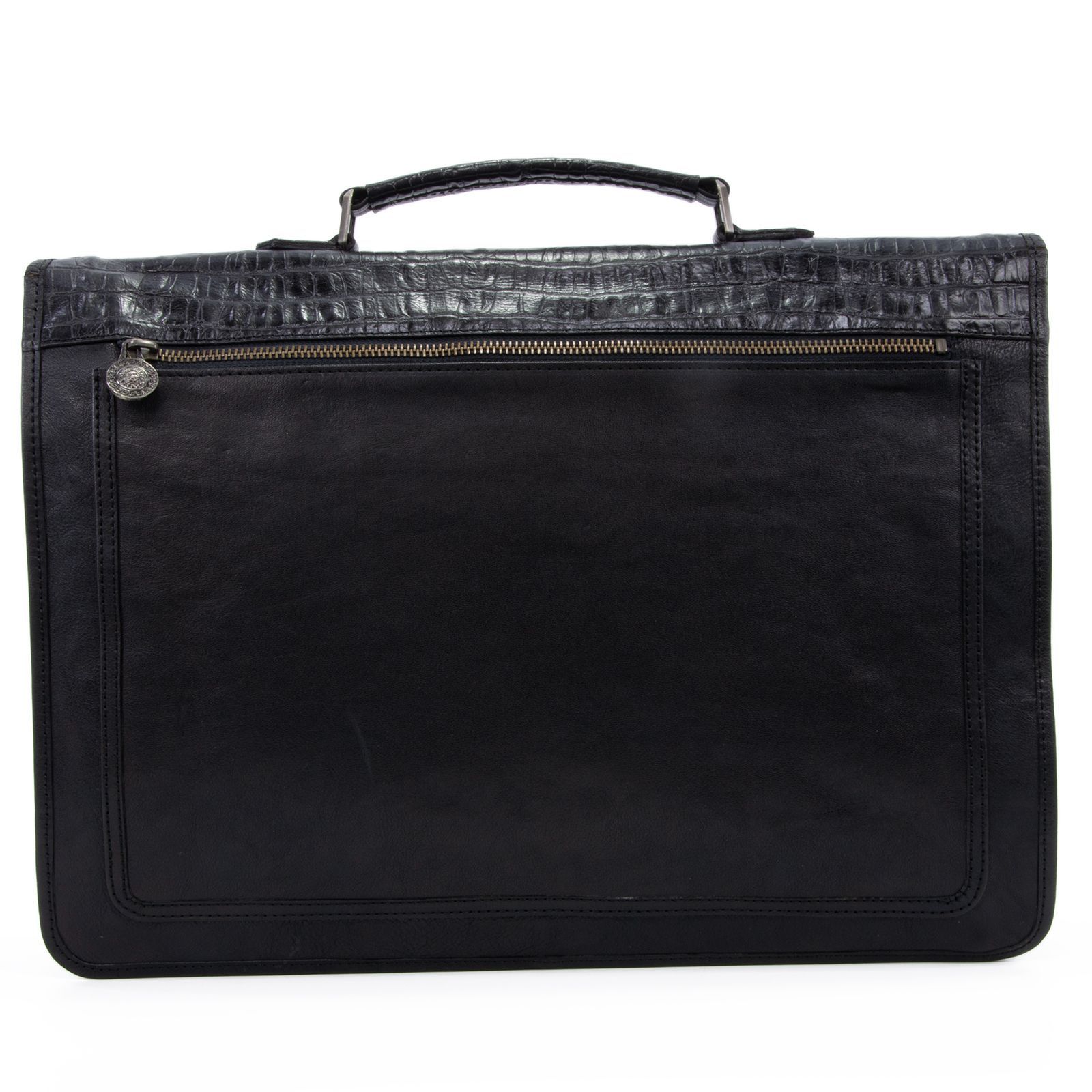 本物 送料無料 ヴェルサーチェ ハンドバッグ ビジネスバッグ ブリーフ