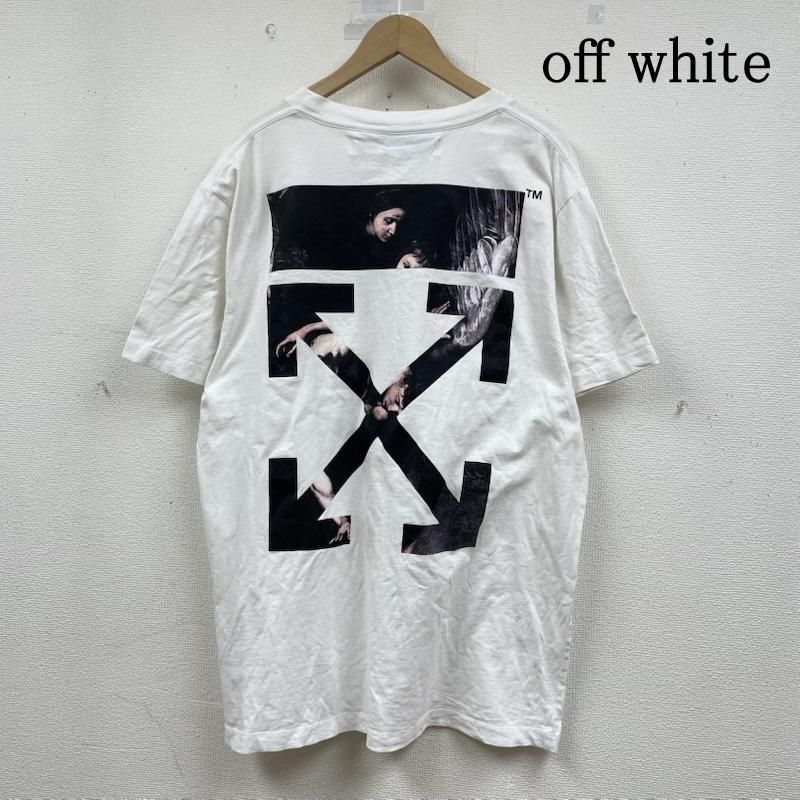 オフホワイト ARROW 半袖 Tシャツ omaa 027 s メンズ XXL ISItems 古着