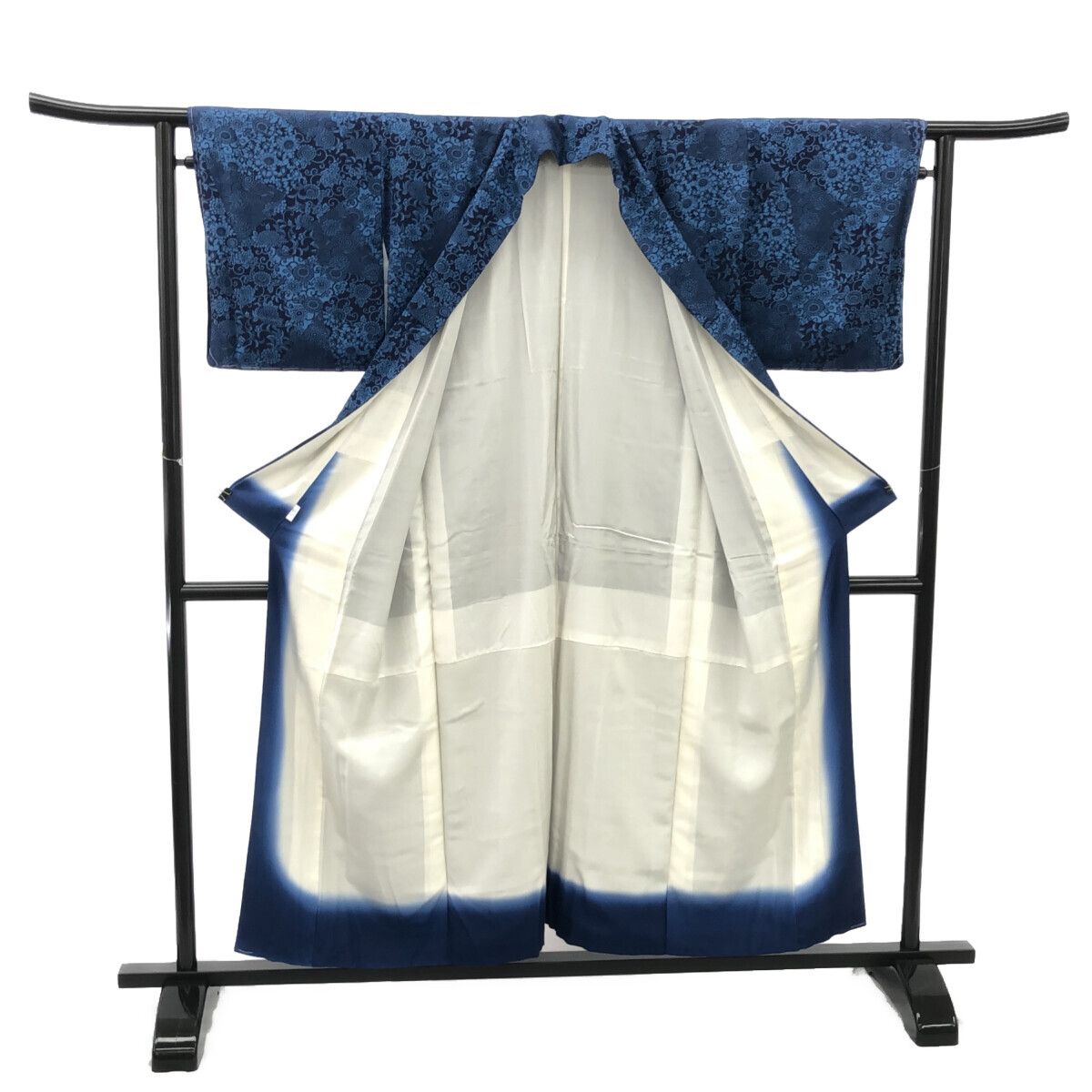 小紋|藍染|♥品|仕立上がり|適応身長150～156㎝|12025