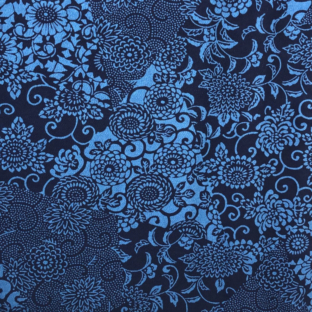 小紋|藍染|♥品|仕立上がり|適応身長150～156㎝|12025