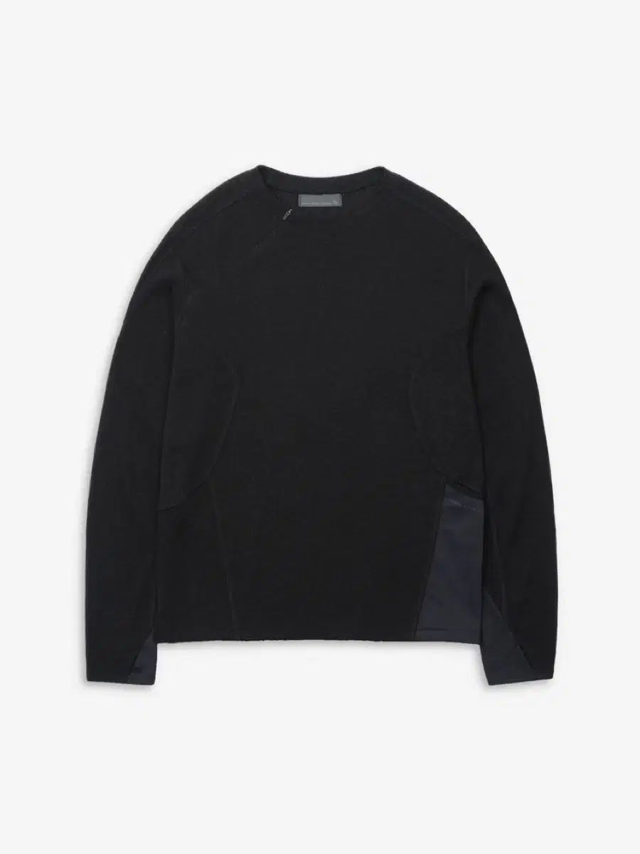 サンサンギアー リブド ロング スリーブ ブラック 1