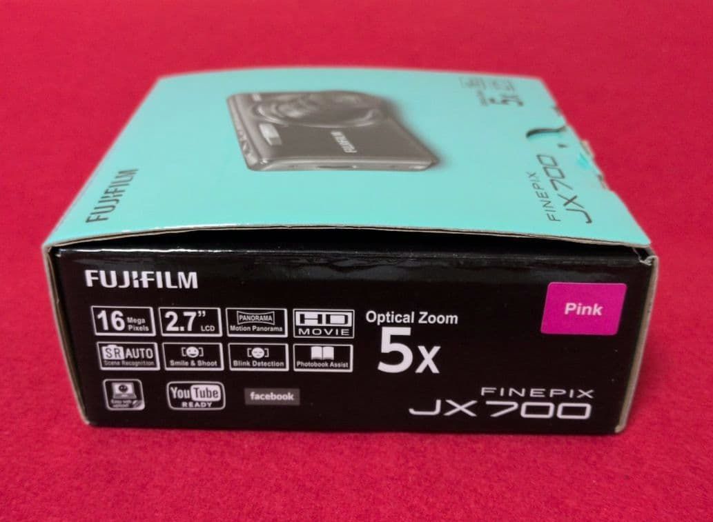 FUJIFILM FinePix JX700 ピンク デジタルカメラ 16MP - メルカリ