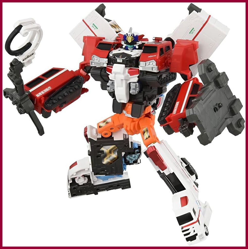 トミカ ジョブレイバー TJBDX エクシードジョブレイバー 警察消防救急 超越DXセット