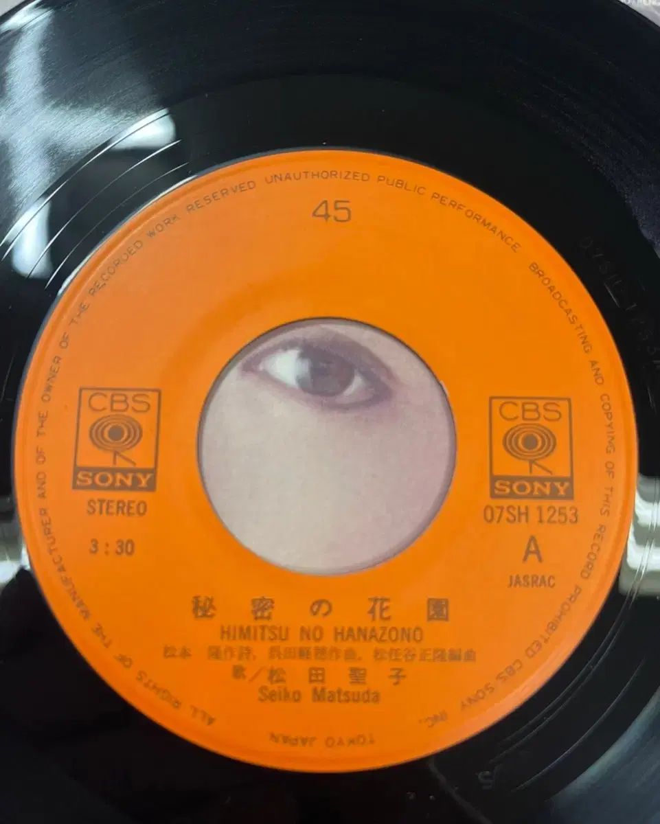 松田 陣平 セイコー ／ シークレット・フラワー・ガーデン 7 インチ