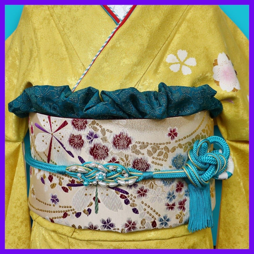 成人式振袖6点セット 柔らかな色合い