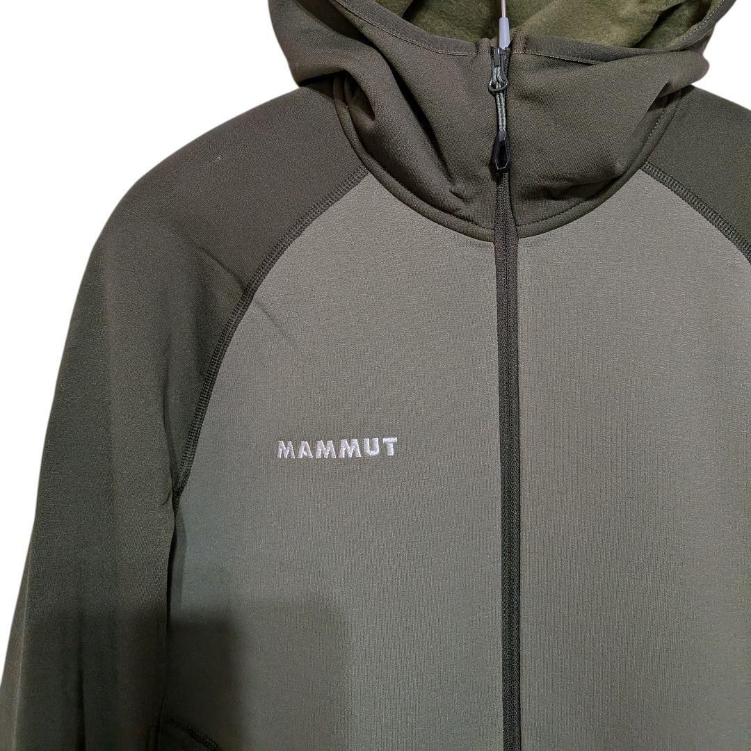  MAMMUT Aconcagua ML Hooded Jkt M カーキ パーカー トップス