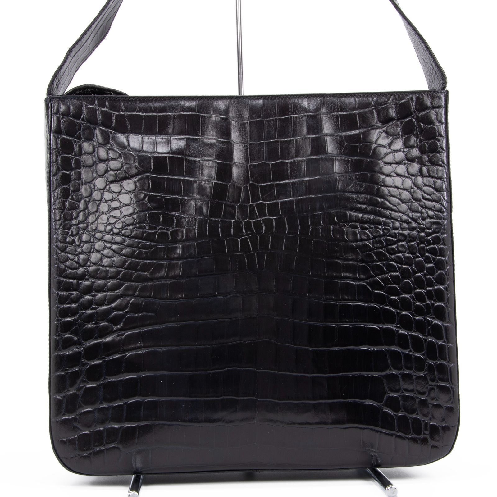 本物 送料無料 フェラガモ ショルダーバッグ レディース クロコダイル