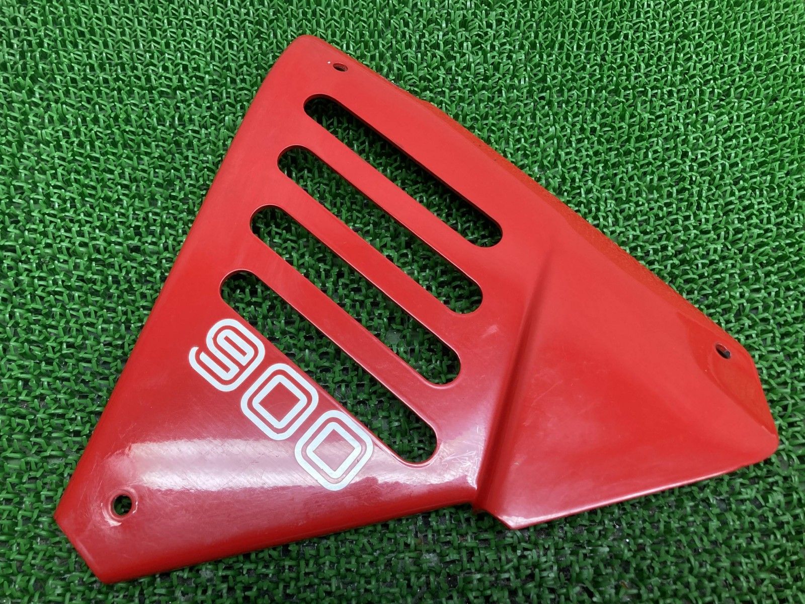 900 MHR サイドカバー 赤 左 ドゥカティ バイク 部品 79 84年 前期 Ducati MikeHailwoodReplica マイクヘイルウッド wD