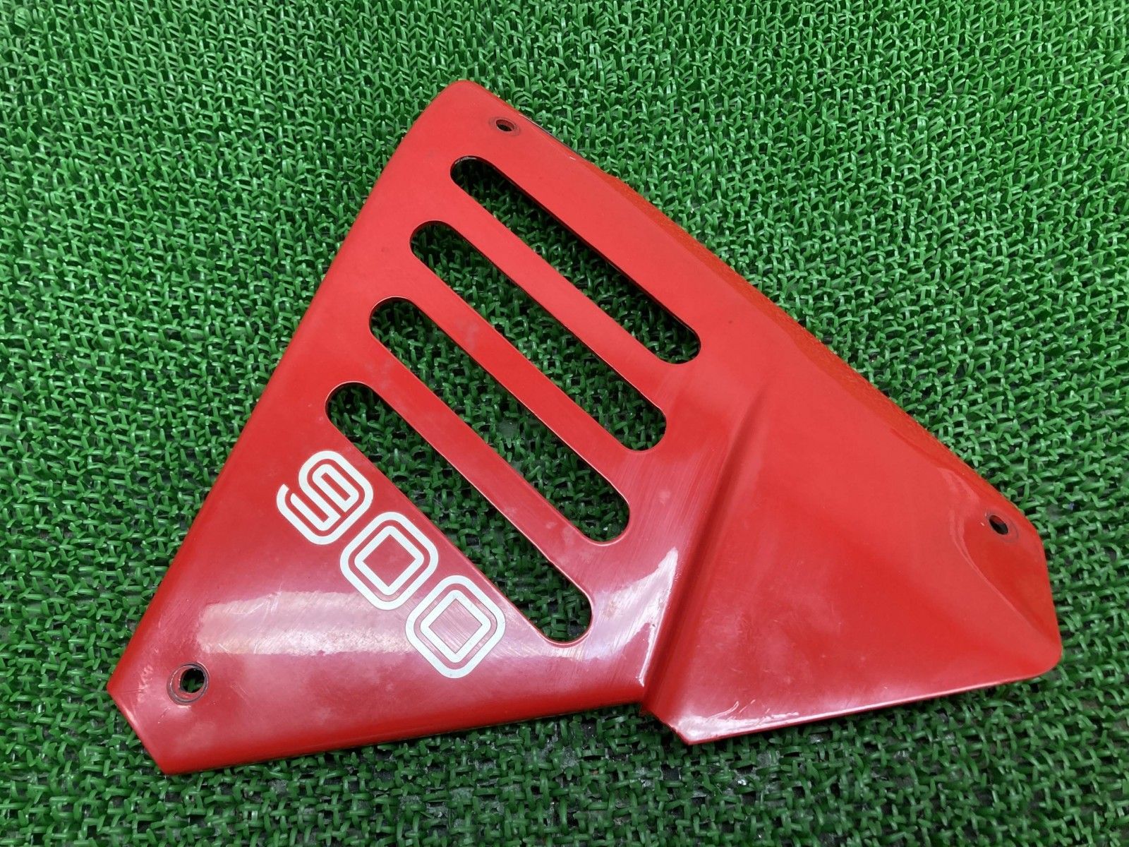 900 MHR サイドカバー 赤 左 ドゥカティ バイク 部品 79 84年 前期 Ducati MikeHailwoodReplica マイクヘイルウッド Hr