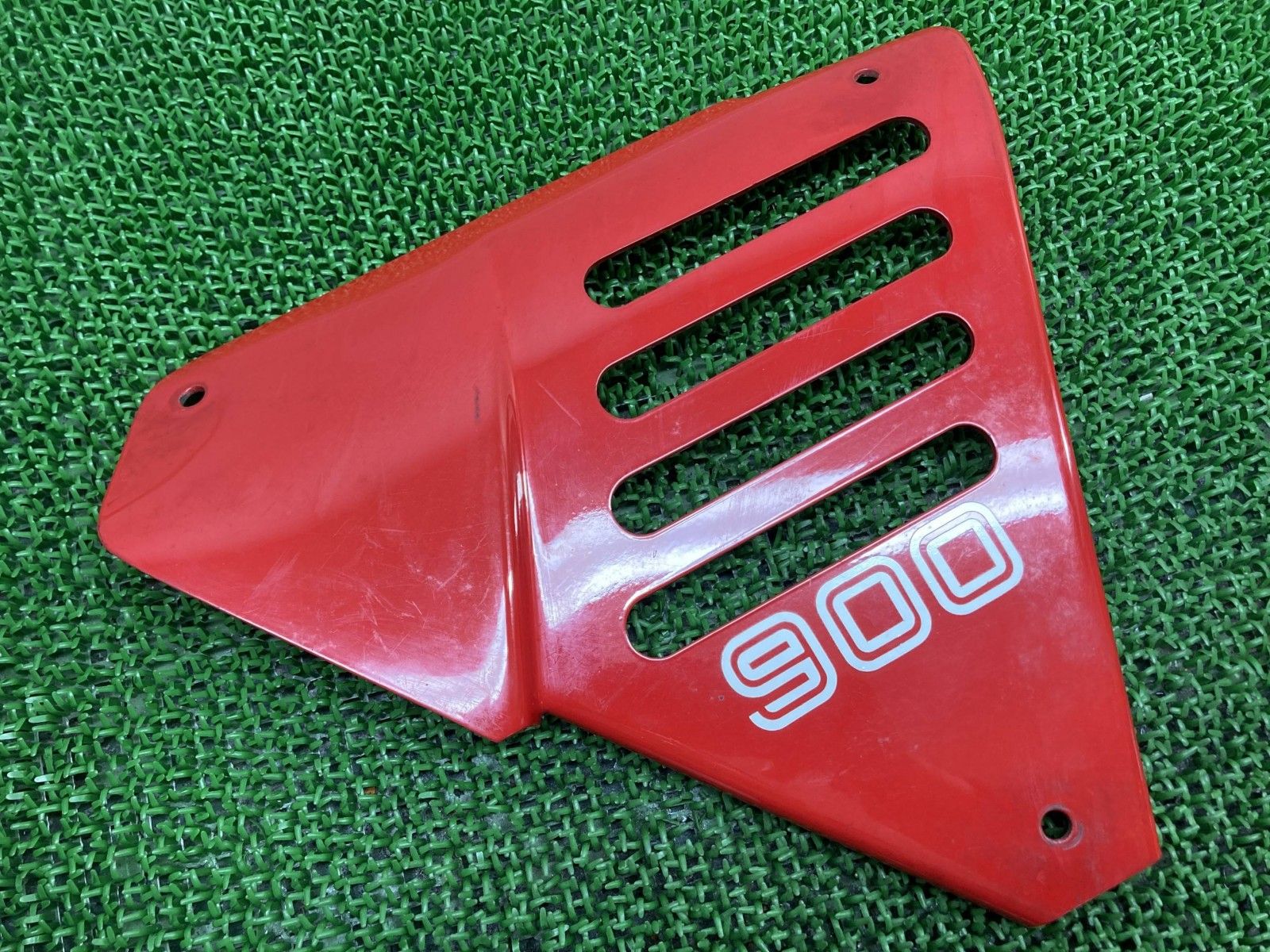 900 MHR サイドカバー 赤 右 ドゥカティ バイク 部品 79 84年 前期 Ducati MikeHailwoodReplica マイクヘイルウッド He