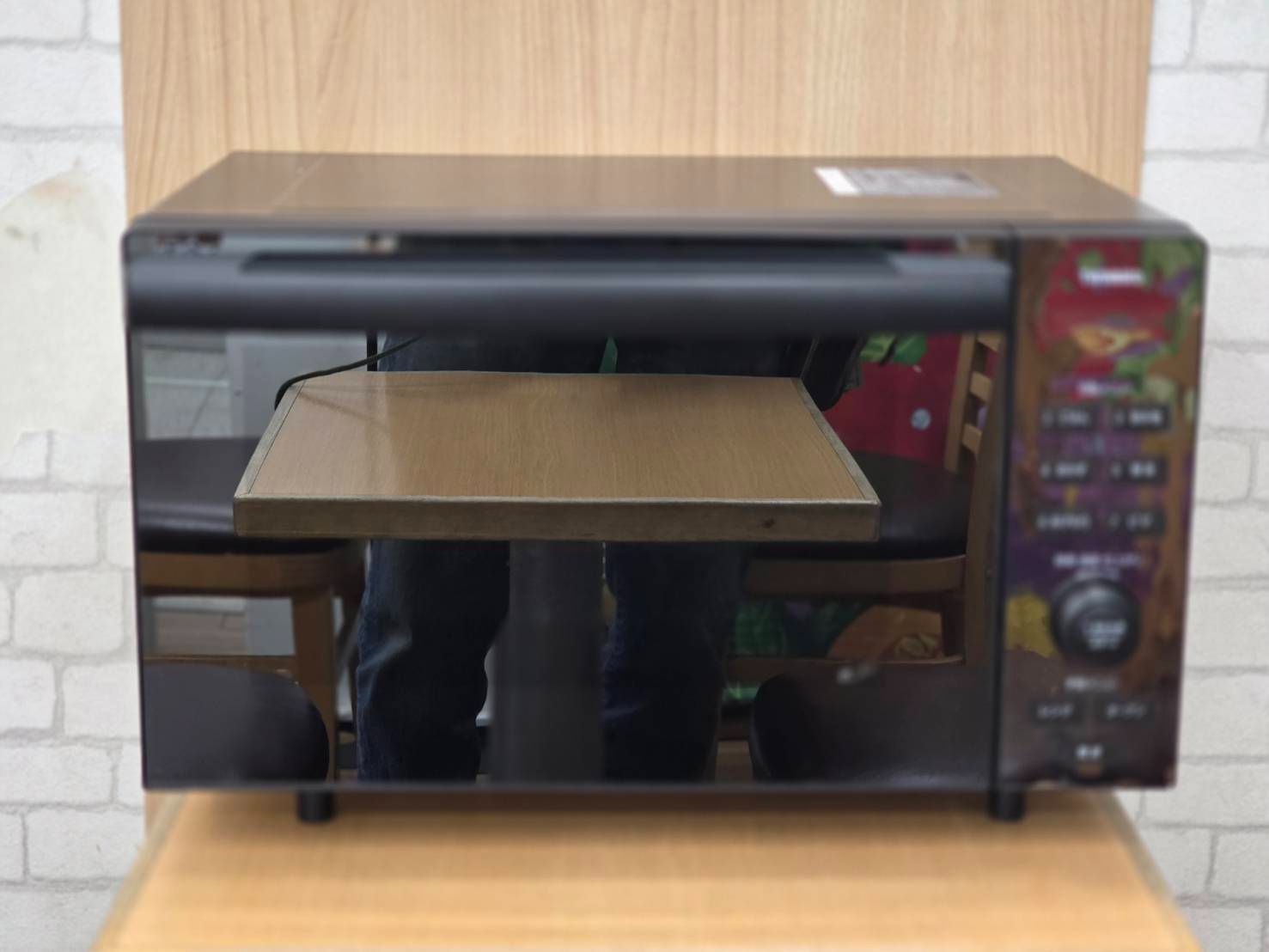 071213 ツインバード センサー付フラットオーブンレンジ DR E 857