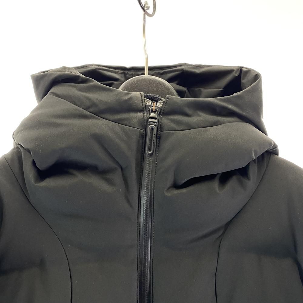 中古】DESCENTE ALLTERRAIN 水沢ダウン SHUTTLE DOWN JACKET ブラック