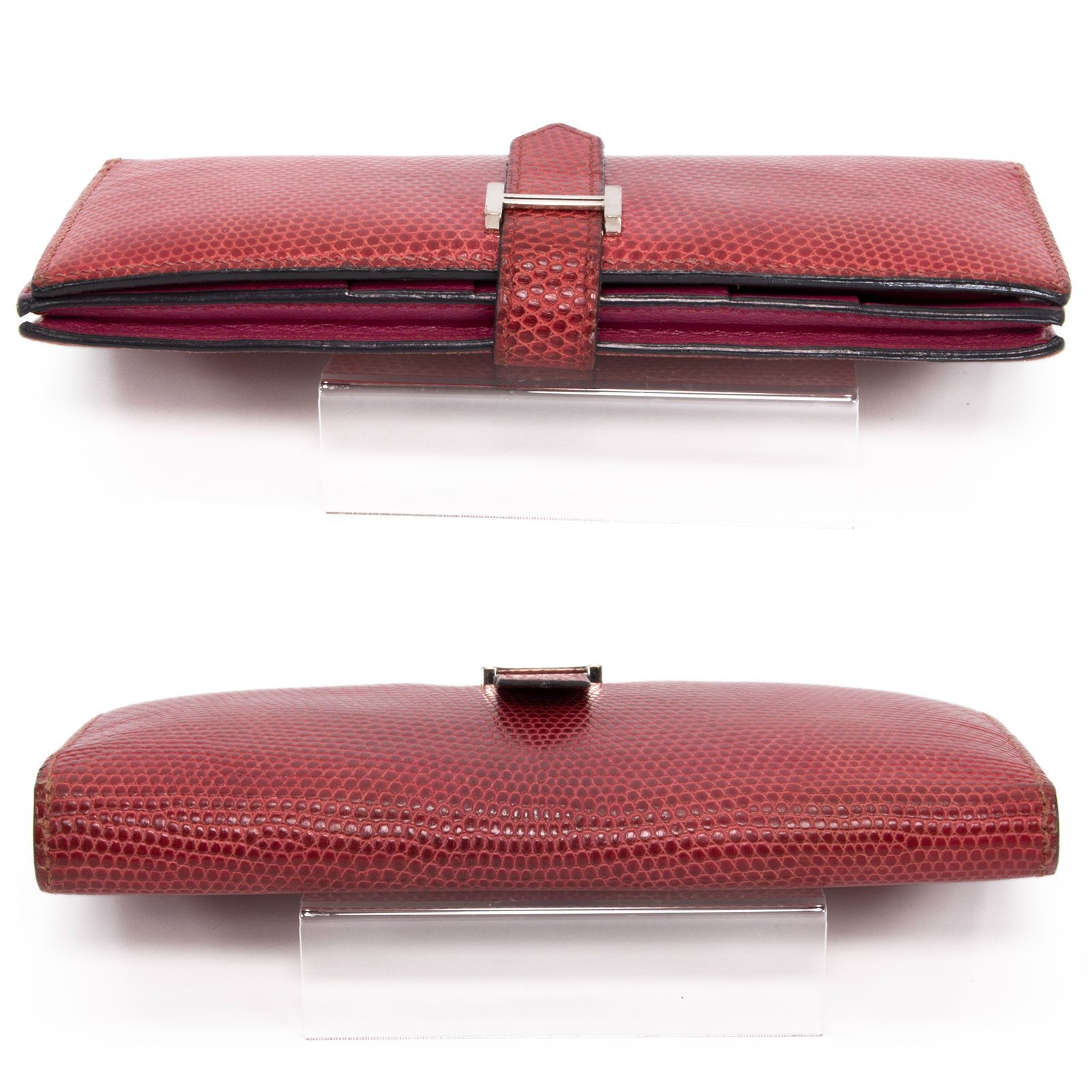 本物 送料無料 エルメス 長財布 二つ折り財布 見開きタイプ レディース