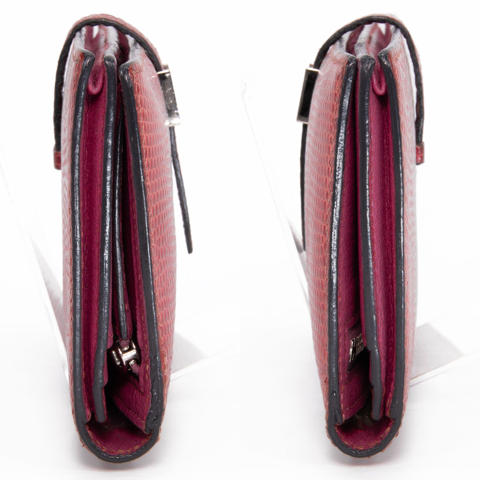 本物 送料無料 エルメス 長財布 二つ折り財布 見開きタイプ レディース