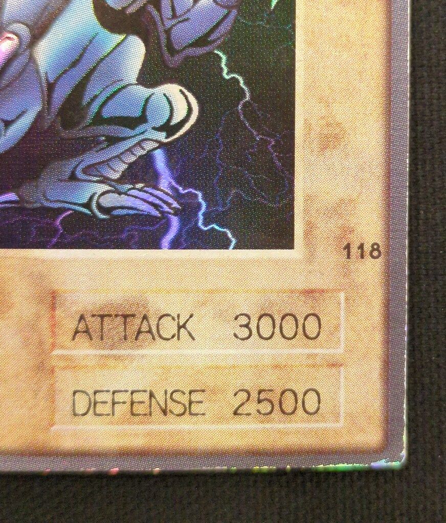 BANDAI 東映版カードダス 3弾 BLUE EYES WHITE DRAGON 118 - メルカリ