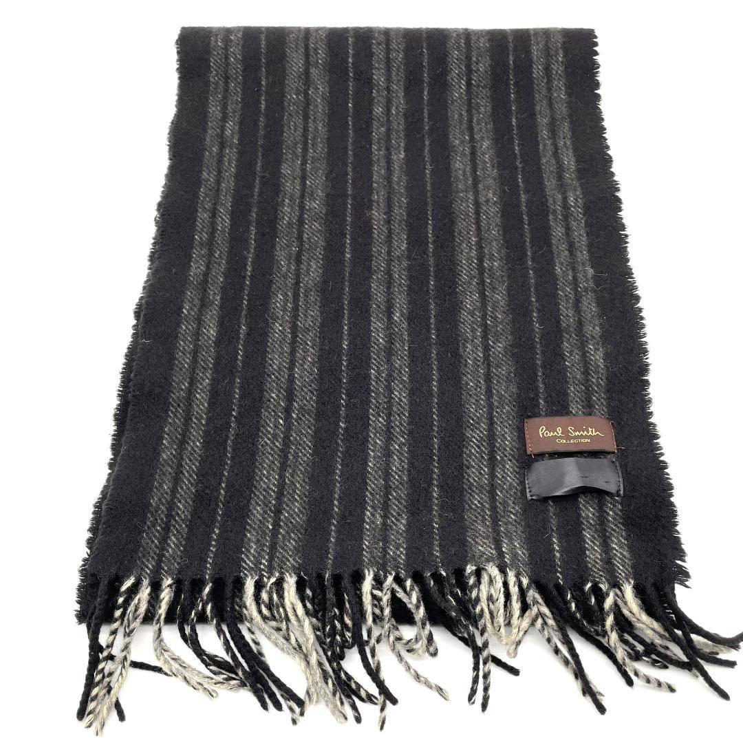 Paul Smith Collection ポールスミスコレクション マフラー ブラック