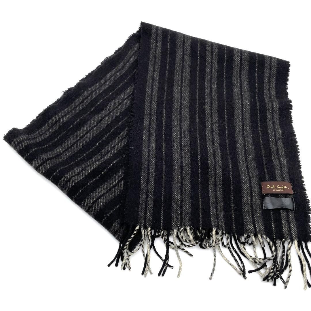 Paul Smith Collection ポールスミスコレクション マフラー ブラック