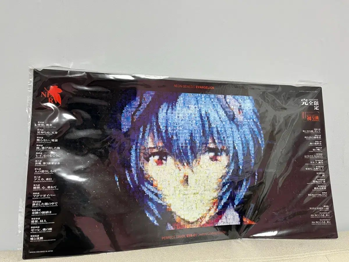 超レア) エヴァンゲリオン レイ 初回限定版 特典 ポスター - メルカリ